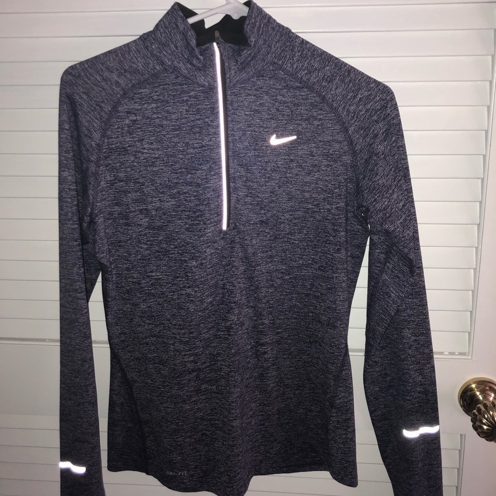 Nike quarter zip with reflects